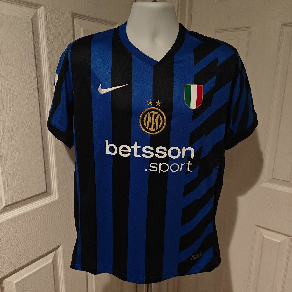 Inter Milan 2024/2025 Home Stadium Jersey Nike NWT Serie A Men's M and L Soccer